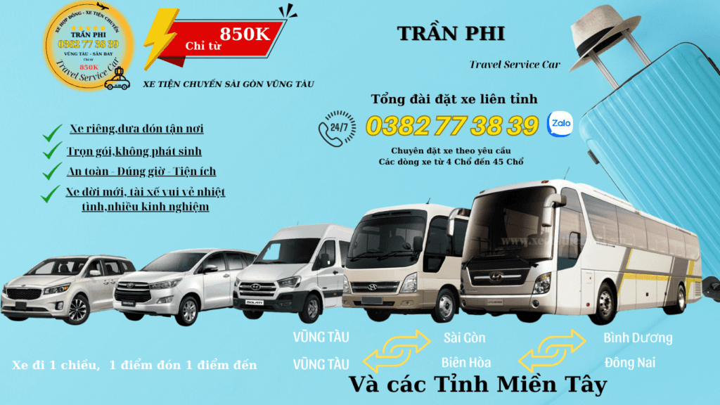 Xe đi Vũng Tàu