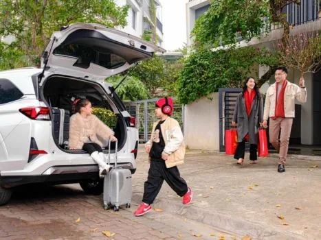 xe đưa đón tận nơi
