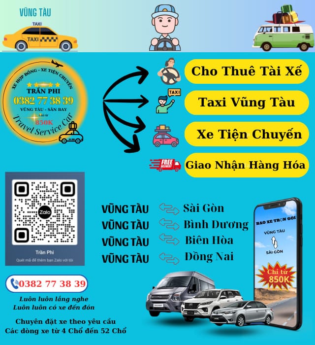 Cho Thuê Tài Xế, Bạn uống tôi lái vũng tàu