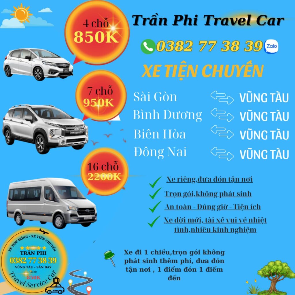 xe tiện chuyến sài gòn vũng tàu